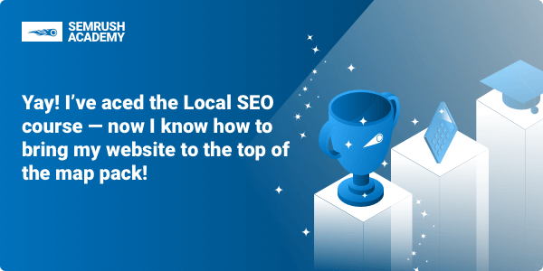 Local SEO Course Completion